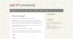 Desktop Screenshot of getfunding.asia